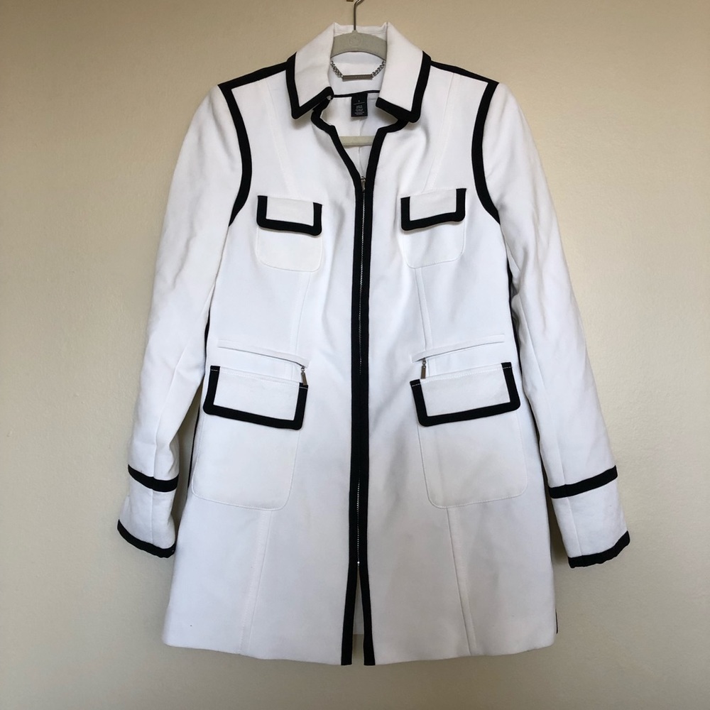 White House Black Market Mod Coat